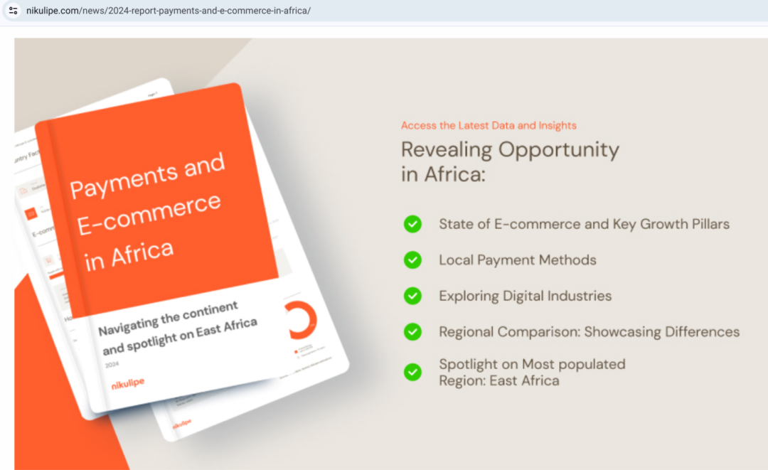 Nikulipe Payments and eCommerce in Africa Report
