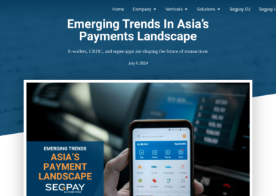 Emerging Trends in Asia’s Payments Landscape